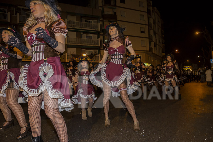 Rua del Carnaval de Les Roquetes del Garraf 2017